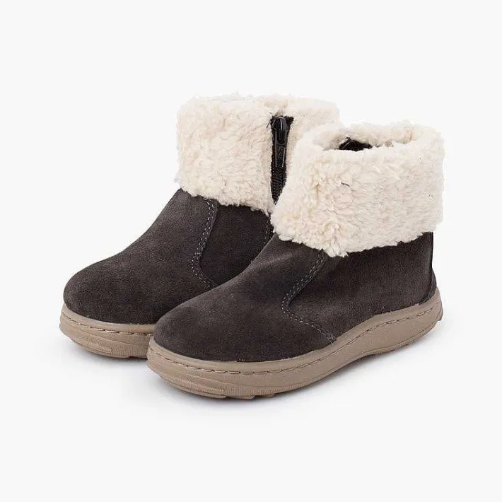 Botas<Pisamonas Botas Suela Sport Cremallera Y Borrego