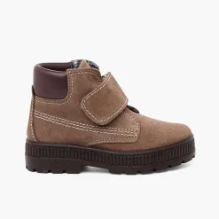 Botas<Pisamonas Botas Suela Track Cierre Adherente Pespuntes