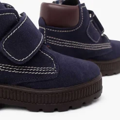 Botas<Pisamonas Botas Suela Track Cierre Adherente Pespuntes