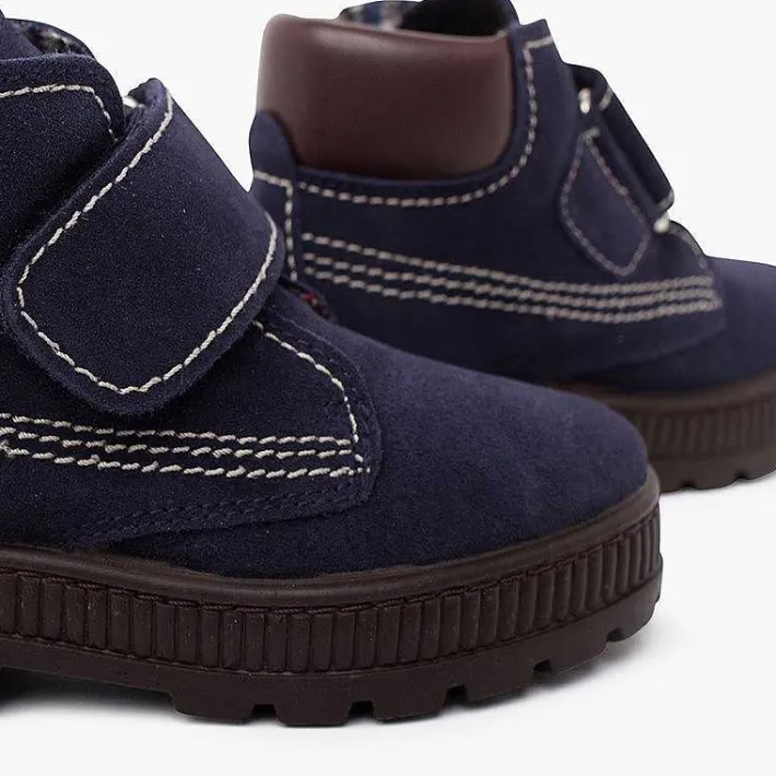 Botas<Pisamonas Botas Suela Track Cierre Adherente Pespuntes