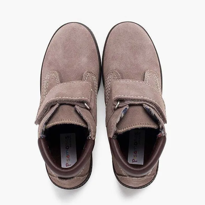 Botas<Pisamonas Botas Suela Track Cierre Adherente Pespuntes