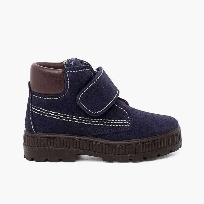Botas<Pisamonas Botas Suela Track Cierre Adherente Pespuntes