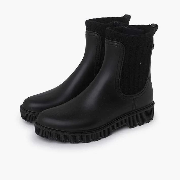 Botas De Agua<Pisamonas Botines Agua Mujer Soho Lana