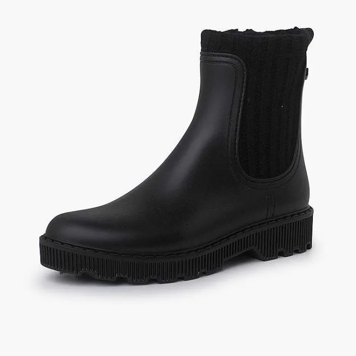 Botas De Agua<Pisamonas Botines Agua Mujer Soho Lana