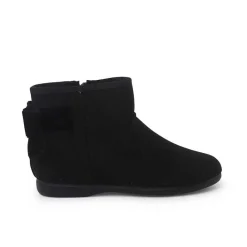 Botas<Pisamonas Botines Con Lazo Terciopelo Y Cremallera