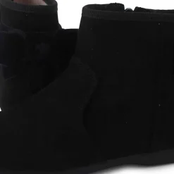 Botas<Pisamonas Botines Con Lazo Terciopelo Y Cremallera