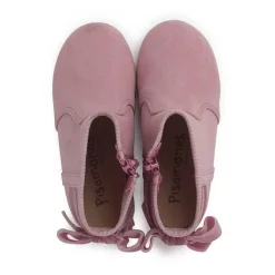 Botas<Pisamonas Botines Con Lazo Terciopelo Y Cremallera