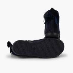 Botas<Pisamonas Botines Con Lazo Terciopelo Y Cremallera
