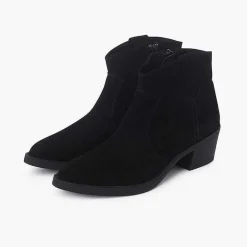 Botas<Pisamonas Botines Cowboy Serraje