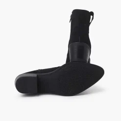 Botas<Pisamonas Botines Cowboy Serraje