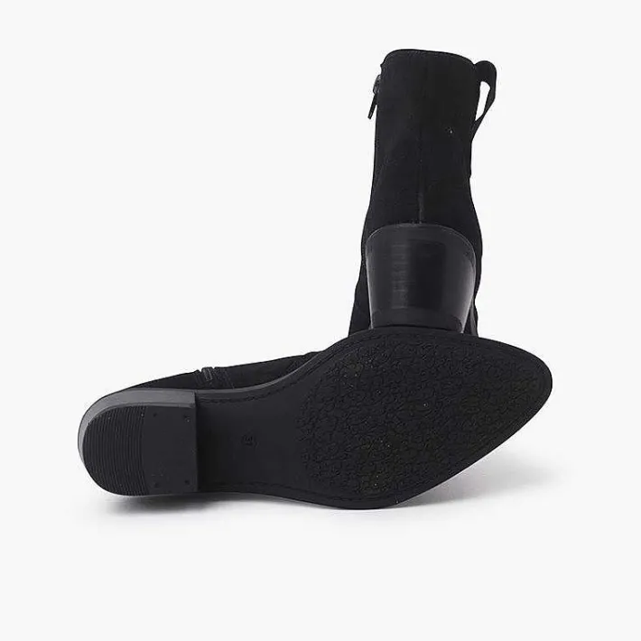 Botas<Pisamonas Botines Cowboy Serraje
