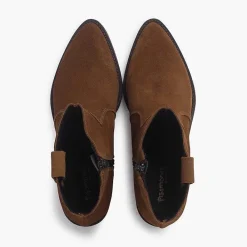 Botas<Pisamonas Botines Cowboy Serraje