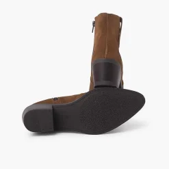 Botas<Pisamonas Botines Cowboy Serraje