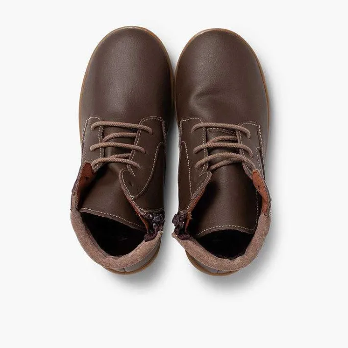 Botas<Pisamonas Botines Cremallera Piel Lavable Niño
