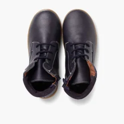 Botas<Pisamonas Botines Cremallera Piel Lavable Niño