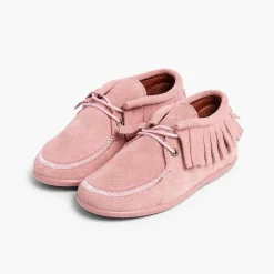 Botas<Pisamonas Botines De Flecos Para Niños Y Mujer