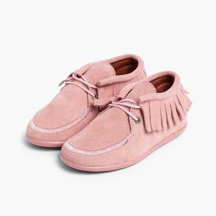 Botas<Pisamonas Botines De Flecos Para Niños Y Mujer