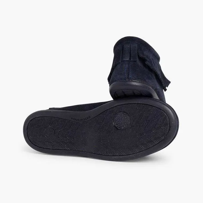 Botas<Pisamonas Botines De Flecos Para Niños Y Mujer