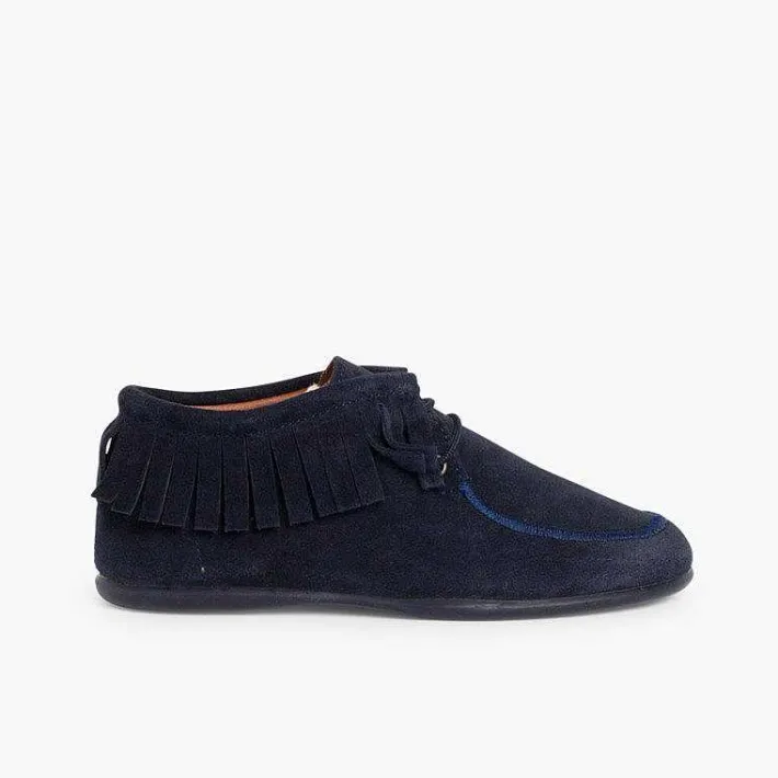 Botas<Pisamonas Botines De Flecos Para Niños Y Mujer