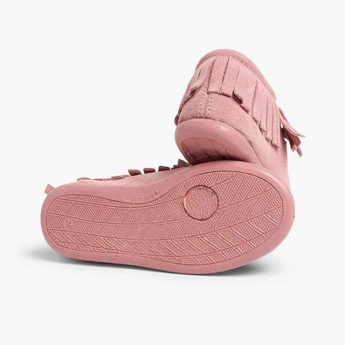 Botas<Pisamonas Botines De Flecos Para Niños Y Mujer