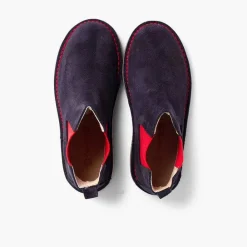 Botas<Pisamonas Botines De Serraje Chelsea Niños & Mujer Con Elastico De Colores