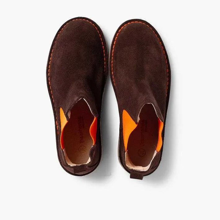 Botas<Pisamonas Botines De Serraje Chelsea Niños & Mujer Con Elastico De Colores