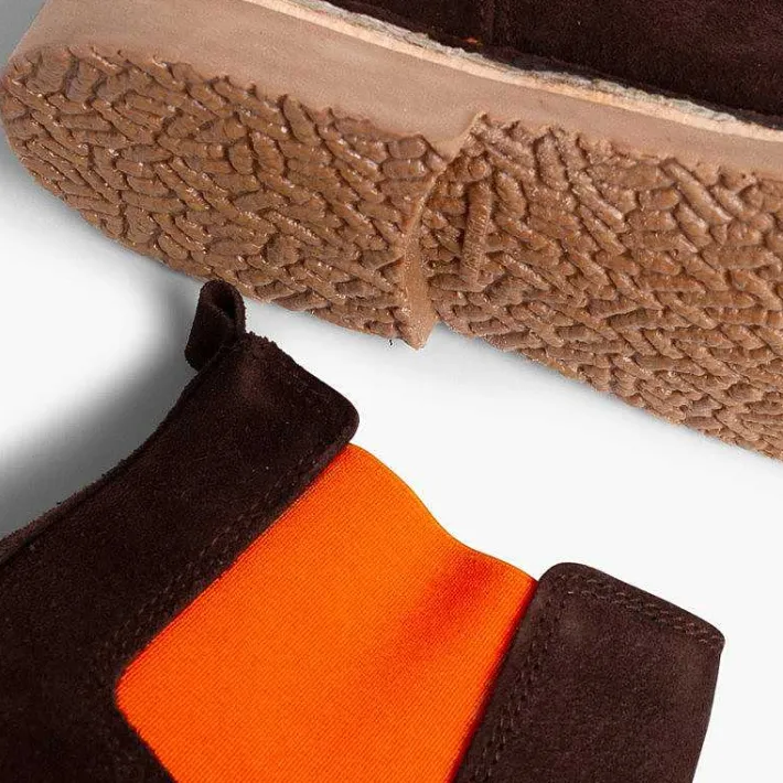 Botas<Pisamonas Botines De Serraje Chelsea Niños & Mujer Con Elastico De Colores