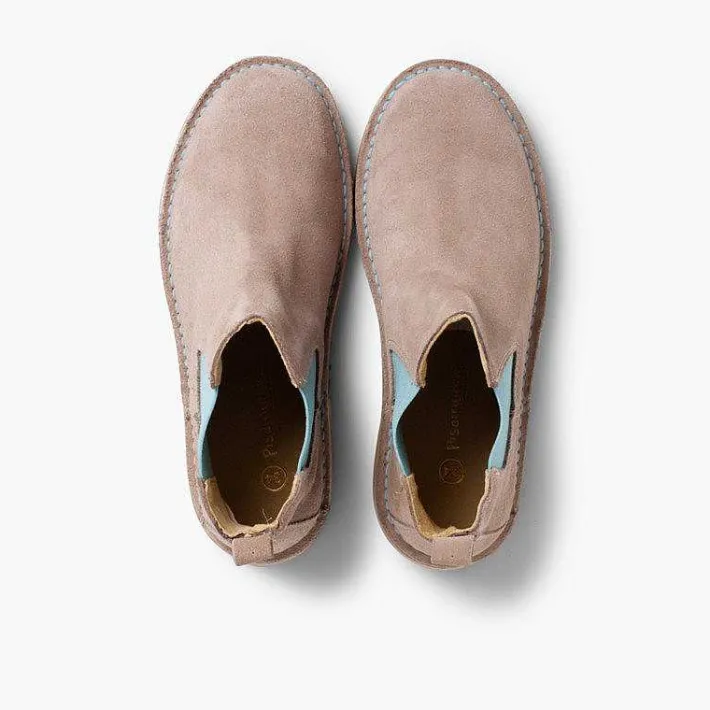 Botas<Pisamonas Botines De Serraje Chelsea Niños & Mujer Con Elastico De Colores