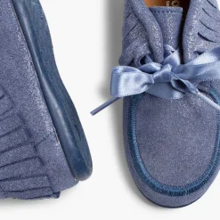 Botas<Pisamonas Botines Glitter Indios Con Flecos