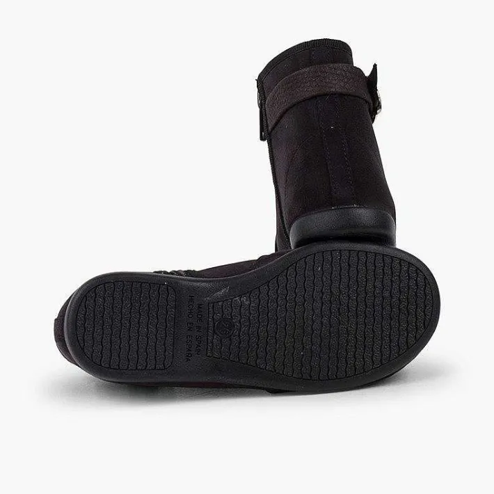 Botas<Pisamonas Botines Niña Hebilla Con Cremallera