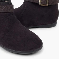 Botas<Pisamonas Botines Niña Hebilla Con Cremallera