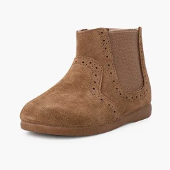 Botas<Pisamonas Botines Picados Niña Cremallera Y Elastico