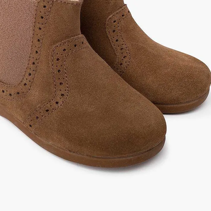 Botas<Pisamonas Botines Picados Niña Cremallera Y Elastico