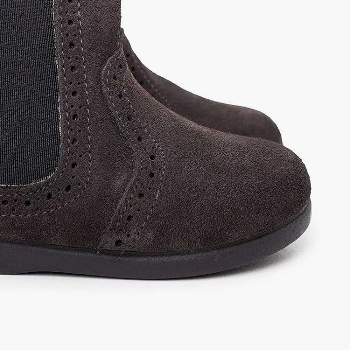 Botas<Pisamonas Botines Picados Niña Cremallera Y Elastico