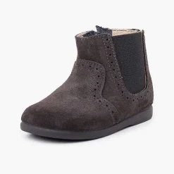Botas<Pisamonas Botines Picados Niña Cremallera Y Elastico