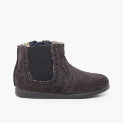 Botas<Pisamonas Botines Picados Niña Cremallera Y Elastico