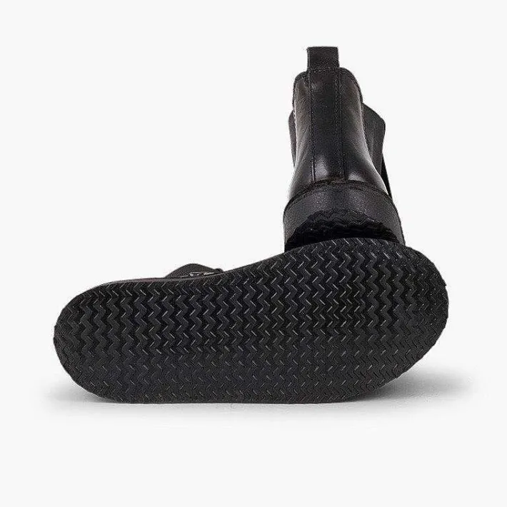 Botas<Pisamonas Botines Piel Niña Lengueta Flecos