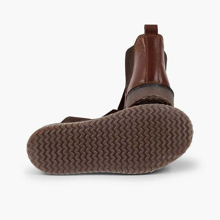 Botas<Pisamonas Botines Piel Niña Lengueta Flecos