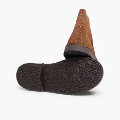 Botas<Pisamonas Botines Planos Con Topitos Brillantes