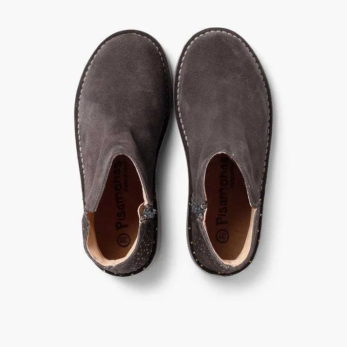 Botas<Pisamonas Botines Planos Con Topitos Brillantes