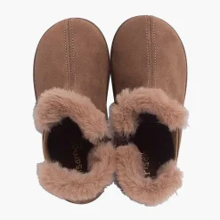 Botas<Pisamonas Botines Tipo Chelsea Niña Con Cuello Pelito