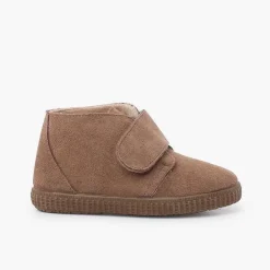 Botas<Pisamonas Botines Tira Ancha Adherente Forro Pelito