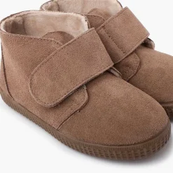 Botas<Pisamonas Botines Tira Ancha Adherente Forro Pelito