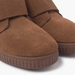 Botas<Pisamonas Botines Tira Ancha Adherente Forro Pelito