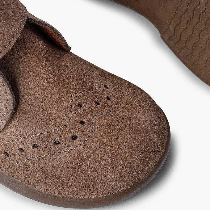Botas<Pisamonas Botita Con Picados Niños Pequenos Tira Adherente