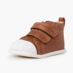 Zapatillas<Pisamonas Botita Piel Sport Puntera Blanca