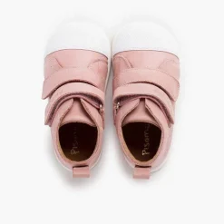 Zapatillas<Pisamonas Botita Piel Sport Puntera Blanca
