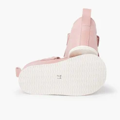 Zapatillas<Pisamonas Botita Piel Sport Puntera Blanca