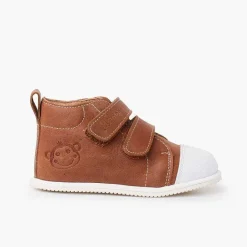Zapatillas<Pisamonas Botita Piel Sport Puntera Blanca