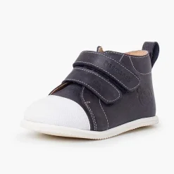 Zapatillas<Pisamonas Botita Piel Sport Puntera Blanca